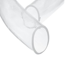 Clear PVC Tubing 50mm ID x 58mm OD - 3ft PVC Tube Lightweight Vinyl Hose