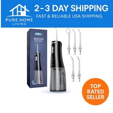 Cordless Waterproof Dental Flosser with 4 Modes - 300ML for Clean, Healthy Teeth