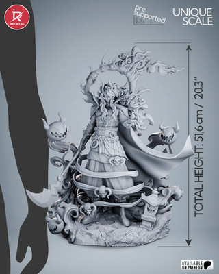1:6 Nerona Imu Sovereign Throne One Piece UNPAINTED High Quality Garage Kit