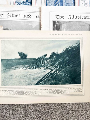 Die illustrierten Kriegsnachrichten 1. & 2.WK Ausgaben Nachrichtenmagazin | Konvolut x77 Exemplare - Bild 6 von 14