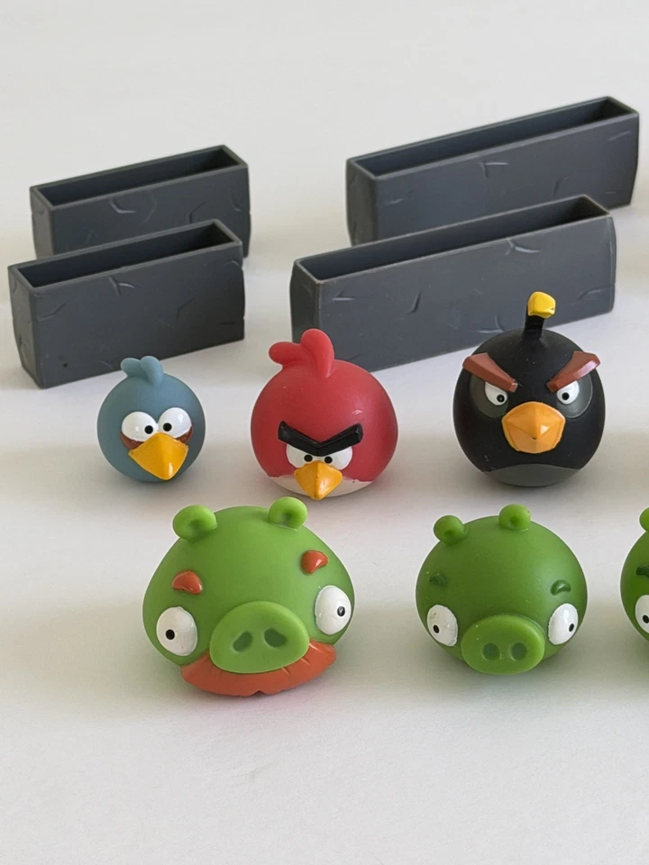 Lote de piezas de repuesto figuras cerdos pájaros bloques Mega Fling Angry Birds Foto 2 de 4