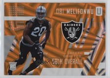 2017 Panini Unparalleled Class of Rookie Orange 47/99 Obi Melifonwu #214 14md