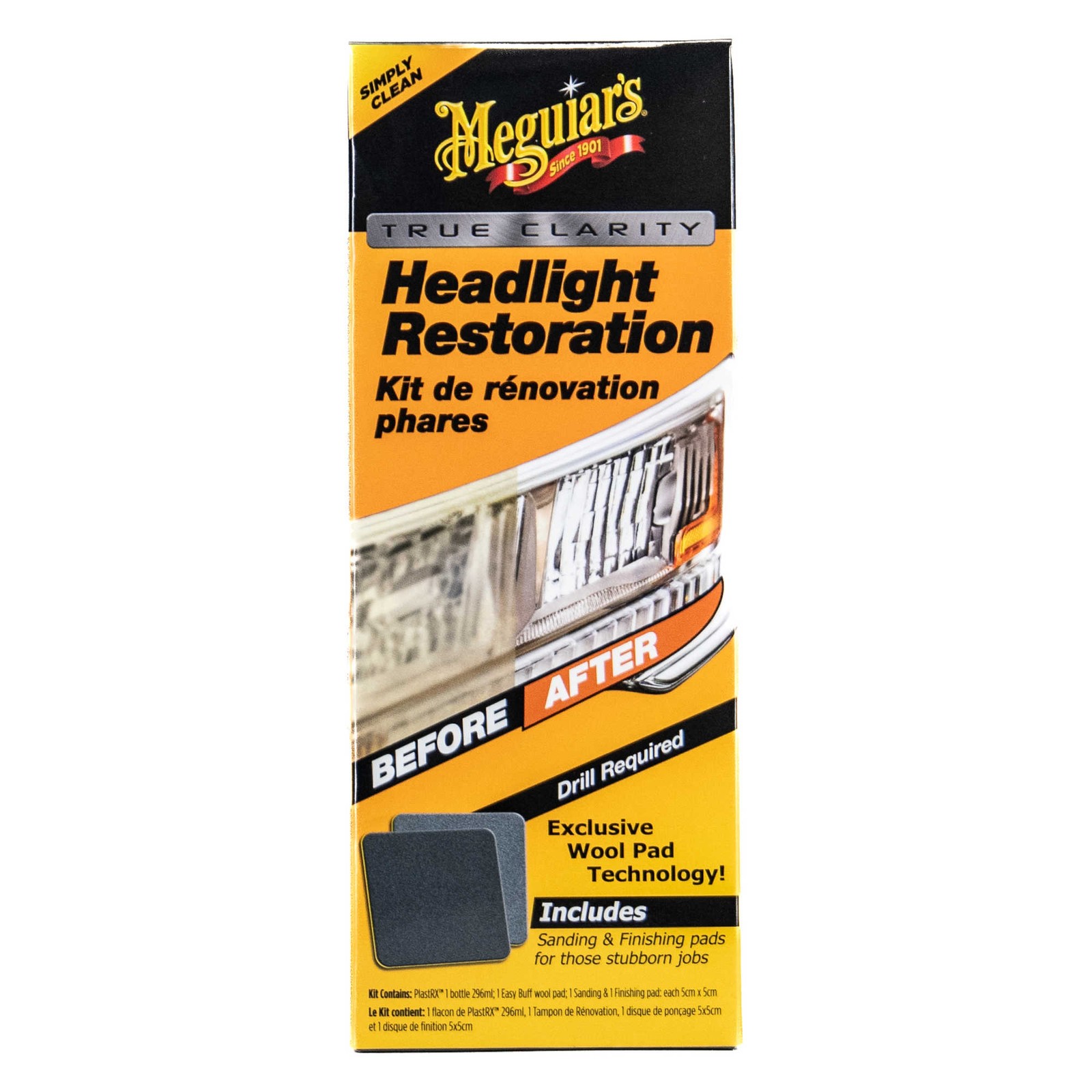 G1900UK One-Step Headlight Restoration Kit x8 Headlights Rear Lights By Meguiars - Image 5