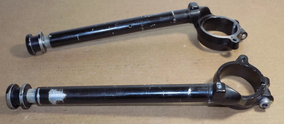 Aluminum Clipon Handlebars Handle Bars Ducati 1000SS 800SS 900SS Monster GT 50mm - Image 2 of 4