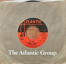 RINGO STARR  Hey Baby  / Lady Gaye 45  THE BEATLES