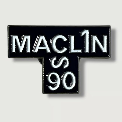 MACL1N S90 Blue Lapel Vest Hat Pin C36