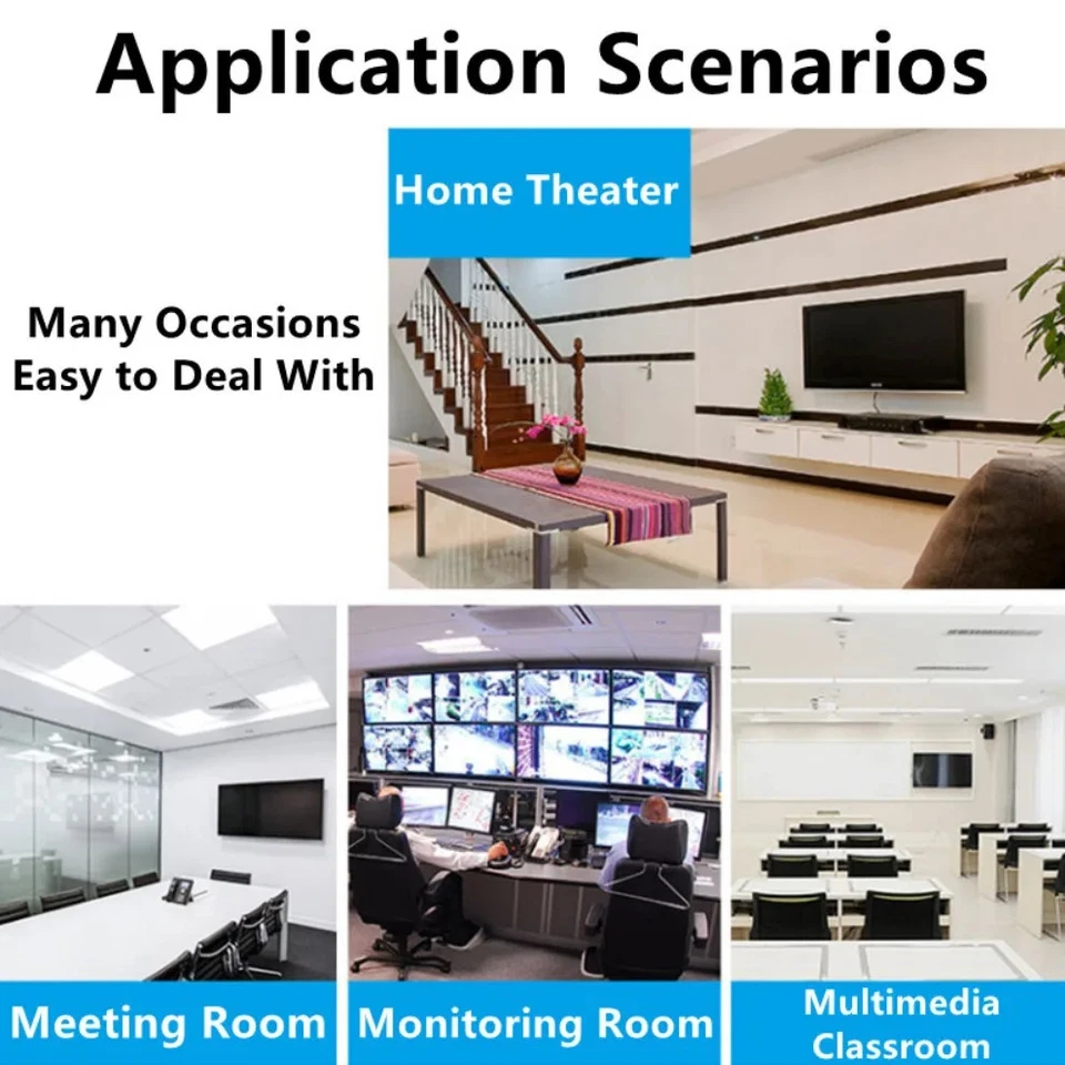 60M HDMI Extender Netzwerk RJ45 LAN Kabel Full HD 1080P Video Übertragung - Bild 3 von 4