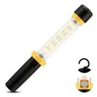 Led Arbeitsleuchte Akku Handlampe Mit Haken Inspektionslampe Werkstatt Kfz Gelb