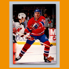 Brian Savage #36 1995-96 Upper Deck Montreal Canadiens Hockey Card NHL