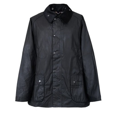 Barbour Bedale Wax Jacket Men's Black Size 46 New NWT Classic Waxed Cotton