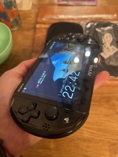 PS Vita 2000 Slim - 128GB - Good Condition - New Case + Charger + Strap