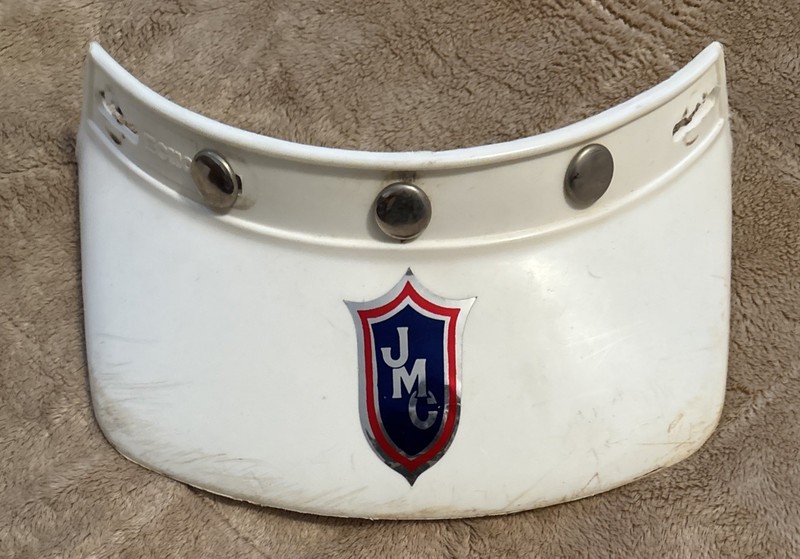 RARE 1980’s BMX Vintage J.M.C Racing ECHO Helmet Visor JMC A.B.A. HARO
