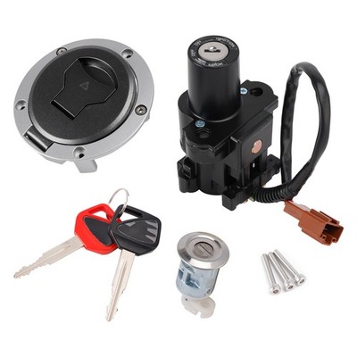 Ignition Switch Seat Lock Fuel Cap Key Set For Honda CBR650RA CBR650R ABS 11-25