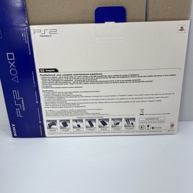 🔥UNFOLDED🔥SONY PLAYSTATION 2 PS2 SLIM GEN 2 PAL UNFOLDED BOX