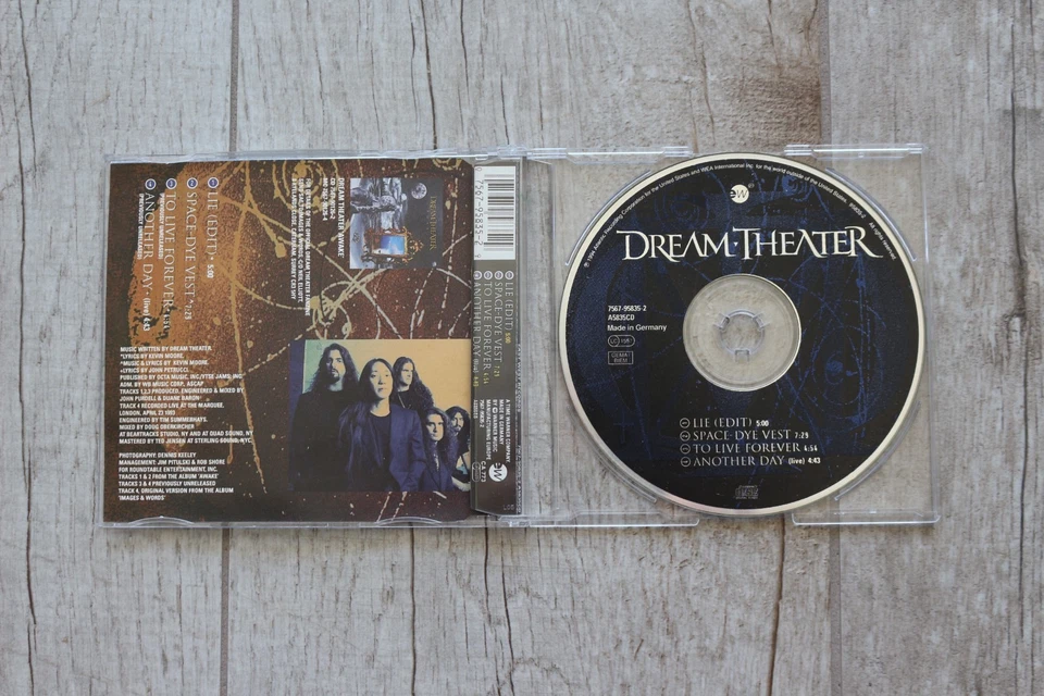 Dream Theater - Lie - German 4-track CD Single EP - FREE Shipping! Foto 3 de 3