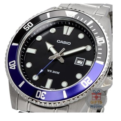 Casio MDV-107D-1A2V Men's Analog Sports Watch 44mm Stainless Steel