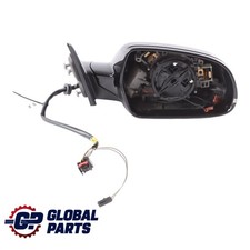 Audi A5 8T Door Wing Mirror Electric Outside Right O/S Black 8T8857410J