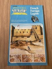 Vintage Letraset Super Action Transfers FRENCH FOREIGN LEGION Used