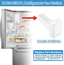 DA82-01396A Refrigerator Ice Bucket Assembly Fit Samsung Ice Maker DA97-12604A
