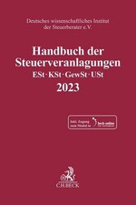 Handbuch der Steuerveranlagungen Deutsches wissenschaftliches Institut der Steue