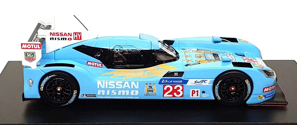Ebbro 1/43 Scale 45251 - Nissan GT-R LM Nismo 2015 Manchester City FC #23 - Image 3 of 4