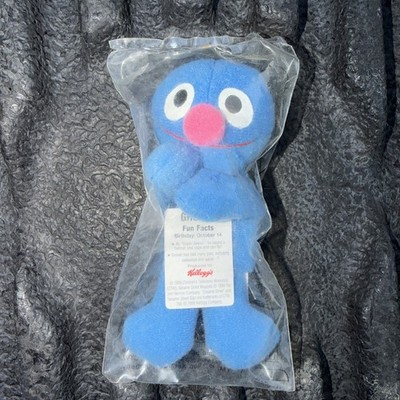 1999 Kellogg s Sesame Street Mini Beans GROVER New In Package NIP
