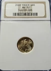 A 2000 Gold Eagle 1/10 oz. $5 NGC MS70
