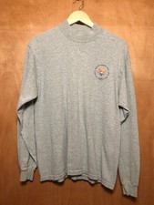 Salt Lake 2002 Olympic Winter Games Turtleneck T-Shirt Grey Size S Collectable