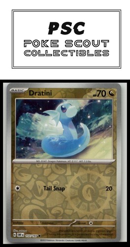 SV03: Obsidian Flames #157/197 Dratini Reverse Holo - Picture 1 of 2