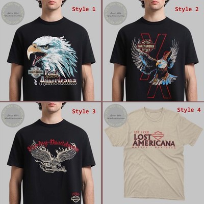 Machine Gun Kelly Harley Davidson X MGK Lost Americana T Shirt