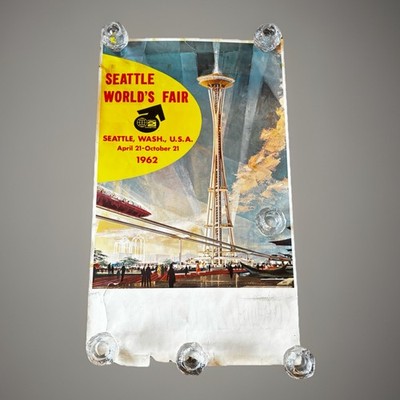 ORIGINAL Earl Duff Seattle 1962 World's Fair Exposition Travel POSTER Century 21