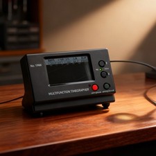 No.1900 Weishi Timegrapher Mechanical Watch Timing Machine Multifunction BlacktS