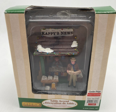 2006 Lemax Village Collection Table Accent Kappys News