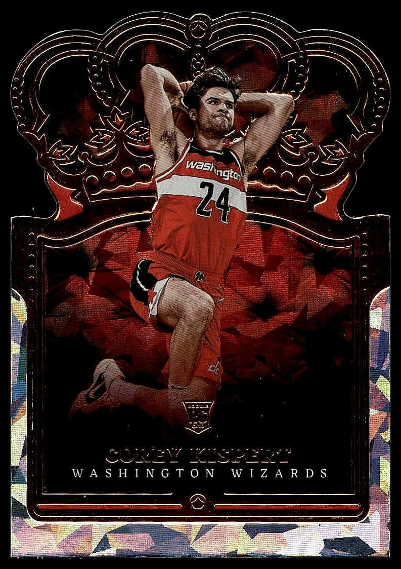 2021-22 Panini Crown Royale #3 Corey Kispert Asia Red