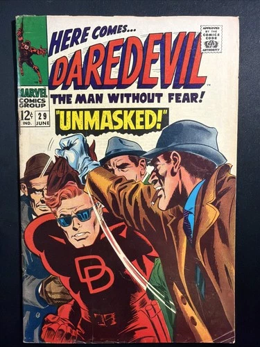 Daredevil #29 1967 Silver Age 1st Print Vintage Marvel Comics VG *A4
