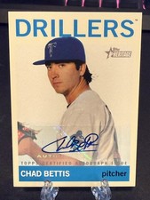2013 Chad Bettis Topps Heritage Minor League #ROA-CB AUTO Drillers
