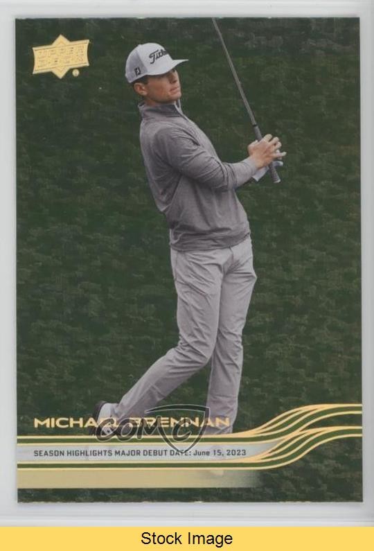 2026 Upper Deck Speckled Rainbow Foil Michael Brennan #75 Rookie RC READ 1dt8
