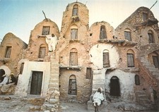 TUNESIEN MEDENINE TRADITIONELLES WOHNHAUS