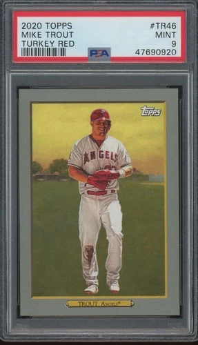 2020 Topps Turkey Red  Mike Trout Mint PSA 9