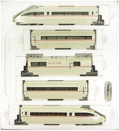TOMIX HO HO-9016 + HO-9017 Odakyu Romancecar Serie 50000 SE | Zustand: Usado