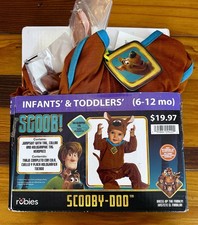 Halloween Costume Boy Girl Toddler Size 6-12 Months Scooby Doo New