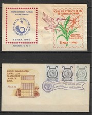 Sheet from the Havana Philatelic Club 1956-63.