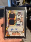 2024 Topps Resurgence - Ignite Rookie Patch Autographs Drake Maye #IPA-DM RPA