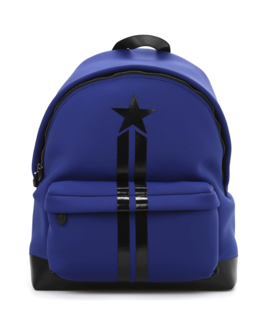 1000 Authentic Givenchy Star Stripe Neoprene Backpack Blue for