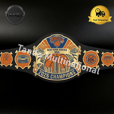 Custom New York Knicks Legacy 2026 Championship Title Belt Wrestling 4mm Brass