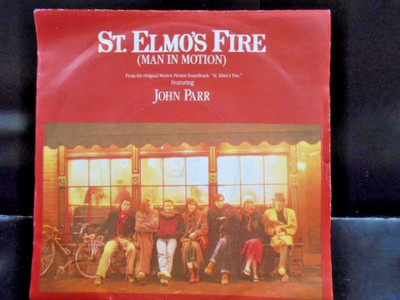 JOHN PARR '' ST. ELMO`S FIRE [MAN IN MOTION]'' EX+ COND. IN PIC SL.