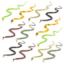 Fun Central 12-Pack Realistic Snakes   14  Multicolor Snake Toys for