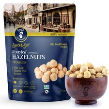 Roasted Unsalted Hazelnuts 5 LB 2 Set of 2.5 LB Non-GMO Kosher Gluten Free