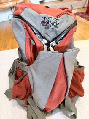 Mystery Ranch 3-zip Sweet Pea Backpack, *Made in USA*  Color: Orange/Gray