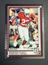 2025 Panini Donruss - Garrison Hearst #66 Press Proof Silver 137/199